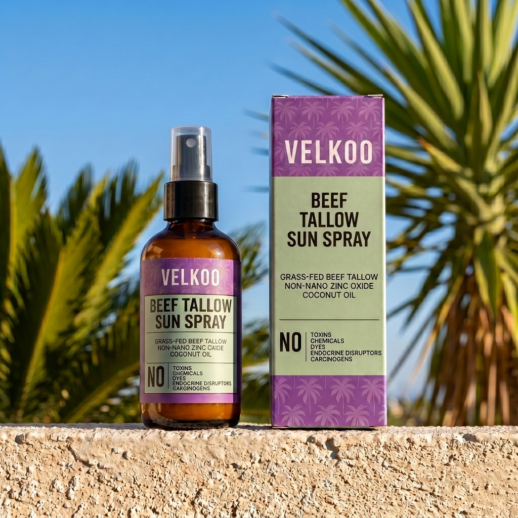 Velkoo™ Beef Tallow Mineral Sun Spray