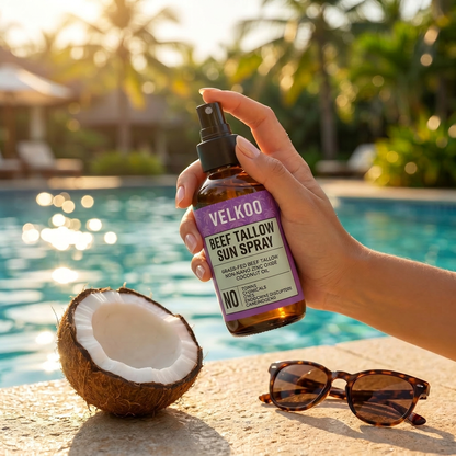 Velkoo™ Beef Tallow Mineral Sun Spray